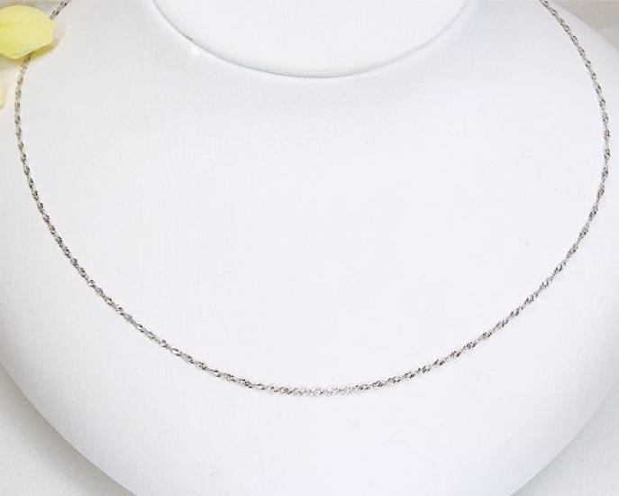 And My Jewelry Platinum Chain Screw for Pendants [Your Box] Necklace, Type, 40cm, [Gift Wrapped]