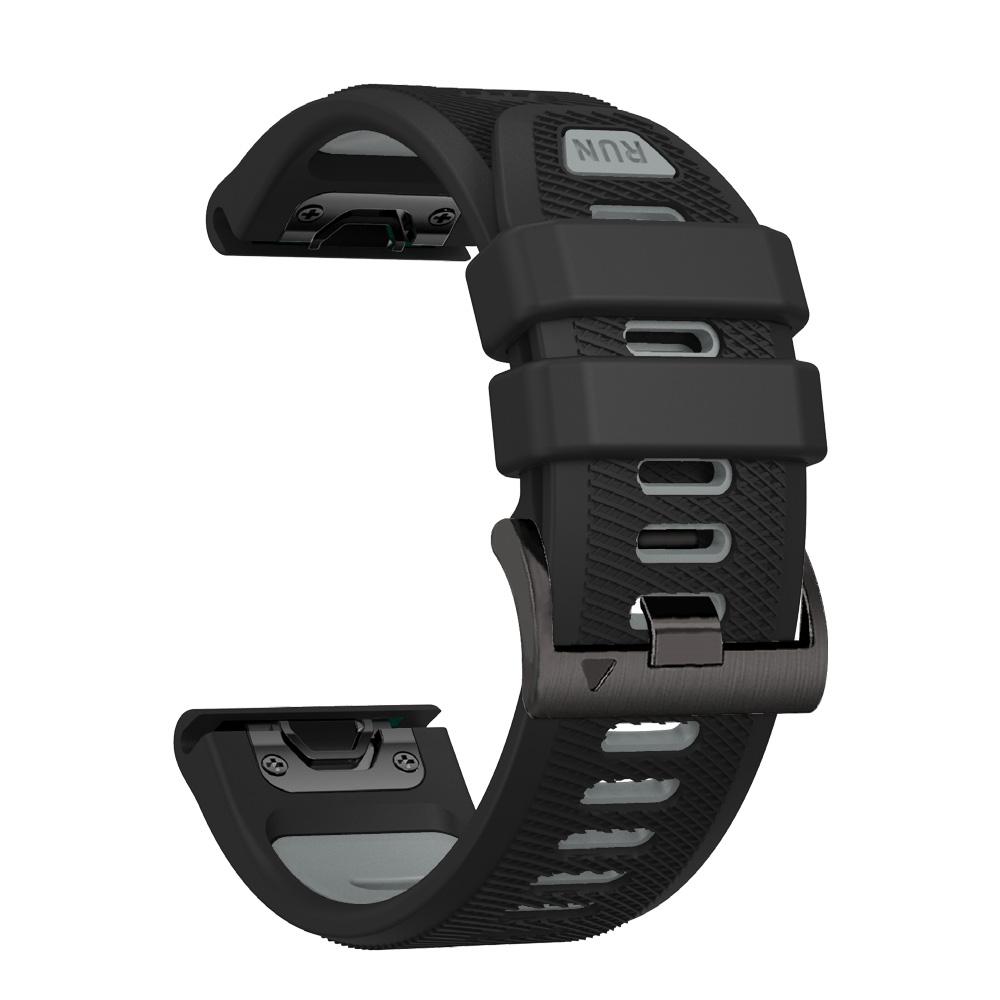 Bracelet Silicone 22mm 26mm Quickfit Pour Montre Garmin Fenix 8 51 47mm 8PRO E 7X 7 Pro 6X 6 Pro 5X 5 Plus Enduro 3 2 Bracelet