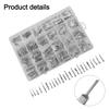 260 Pc Car Electrical Wire Terminal Pins Kit 1mm/1.5mm/1.8mm/2.2mm/2.8mm/3.5mm Connector Automotive Connector Pins Accessories