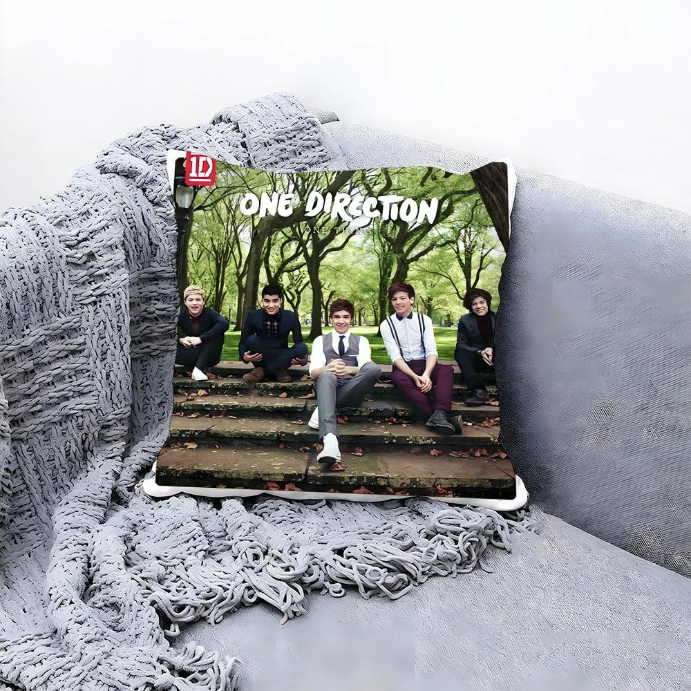 

O-Ones Directioned Cushion Cover Premium Comfort Reversible Pillow Cove -Two in One Design for Any Room & Car Interior 30cmx30cm