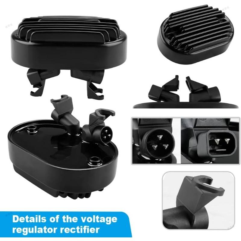 Xiaomi Moto Voltage Rectifier Regulator Motorcycle Rectifier Regulator for Harley Heritage Softail Fatboy 08-13 Replace 7454011 7454008