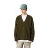 Snow Peak Water-Repellent Knit Cardigan KN-26SU002, DARK OLIVE, XL