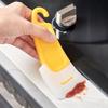 Yousheng Heat-Resistant Silicone Pan Scraper Non-Stick Pot Pan Cleaning Tool for Cookware Flexible Scrapers for Food Residue Grease Dishwasher Safe