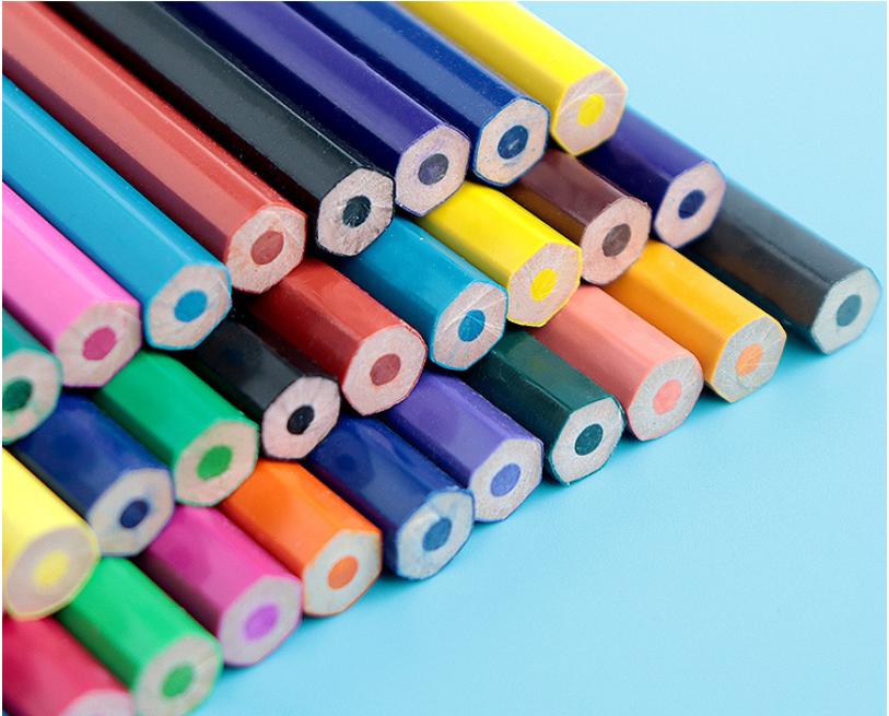 12/24/36/48 Colors Professional Oil Colour Pencil Set Artist Painting Sketching Wood Color Pencil School Art Supplies