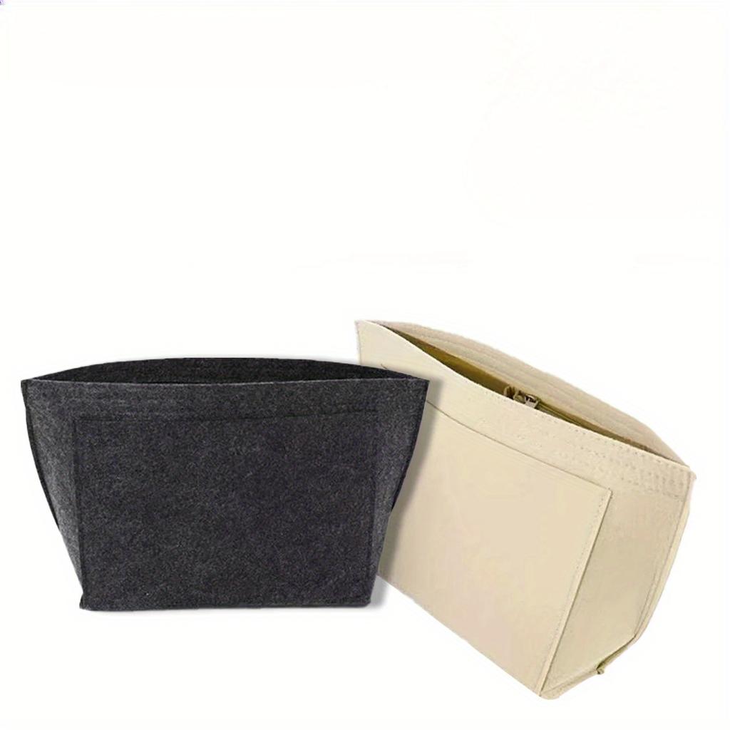 Felt Insert Lining Cosmetic Bag Fits, Handbag Support Liner Organizer Makeup Pouch