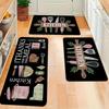 1Pcs Anti Fatigue Kitchen Rugs,  Simple Print Waterproof Non-Slip Thick Cushioned Kitchen Mat Heavy Duty Comfort Standing Mat for Kitchen