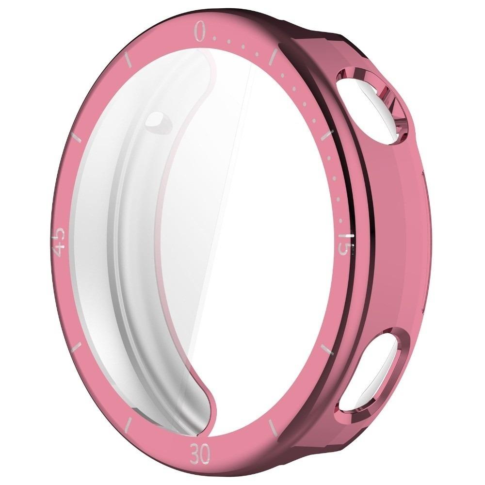 

TPU Screen Protector with Scale Frame Bumper for Huawei Watch GT6 41mm Smart Watch Accessories рожевий