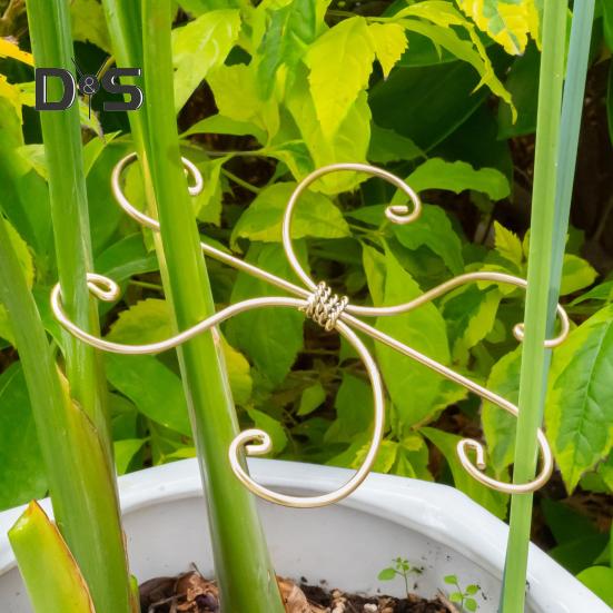 Monstera Plant Stabilizer Metal Plant Stem Holder Indoor Plant Support Stem Stabilizer for Garden Flowers Potted Plants Thriving Growth
