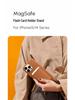 Magnetic Folding Stand & Card Holder for iPhone 17, 16, 15 with MagSafe-Compatible Leather Design