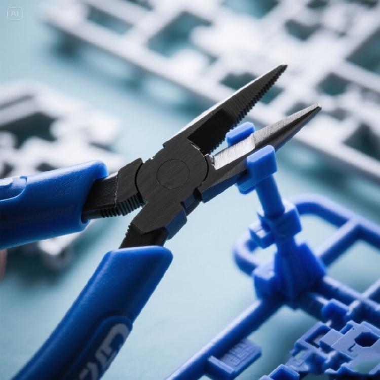 2er-Pack Dünnprofil-Seitenschneider mit texturierten, rutschfesten Griffen Diagonale Zange für feine Arbeiten an elektronischen Bauteilen
