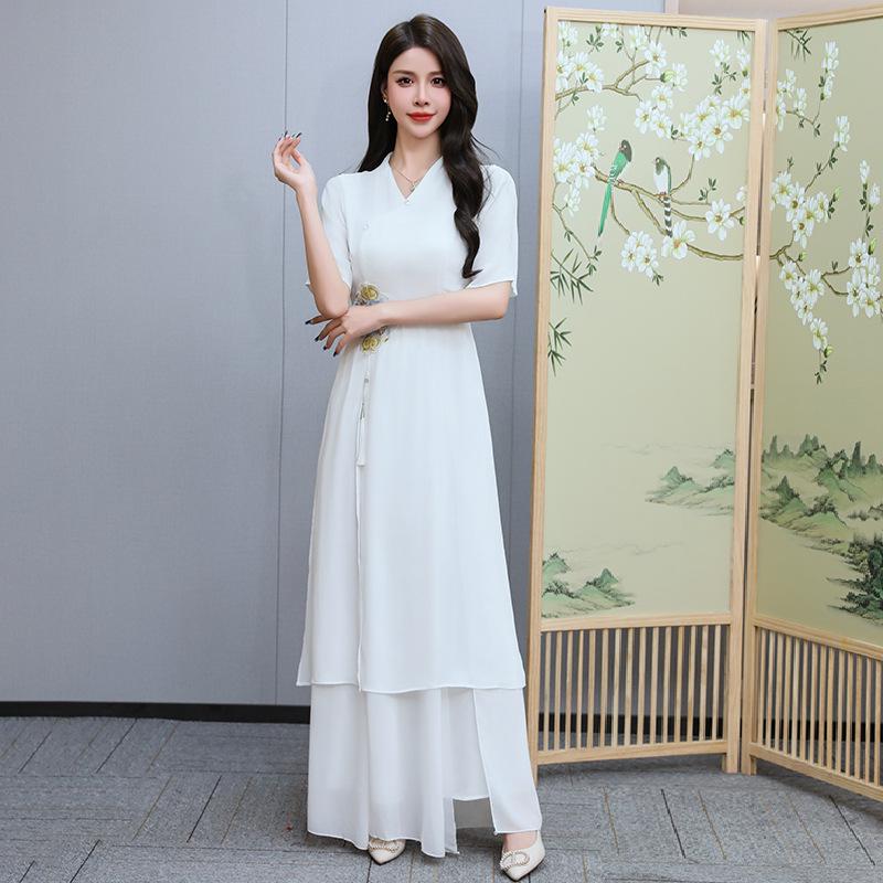 Women's Short-Sleeved Front Desk, Spa, and Reception Uniform
