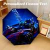 8‑Rib Automatic Umbrella, Transformers Design Foldable Umbrella for Sun Rain Protection Travel