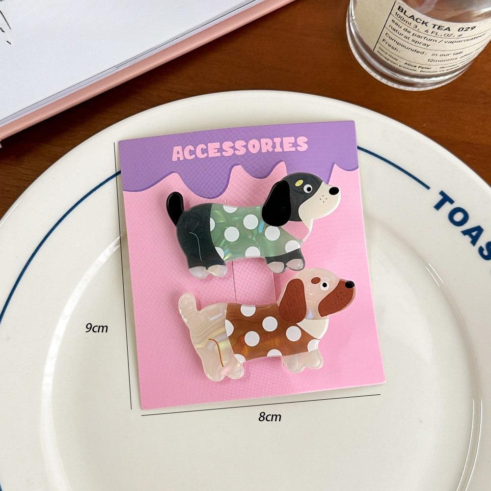 Cute Cartoon Animal Hairpin Sweet Student Bangs Side Clip Headgear Girls Women Headwear Hair Styling Tools Accessories