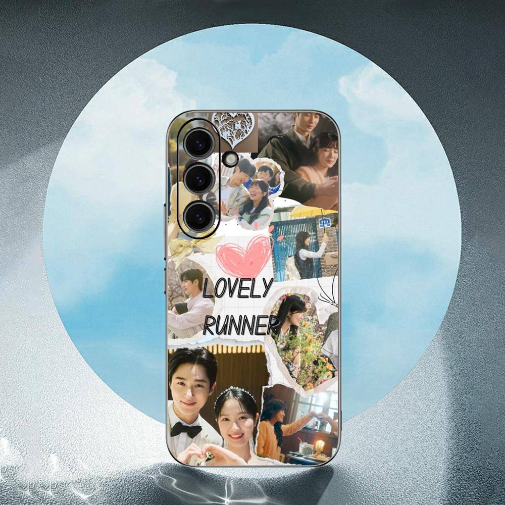 Korean Tv Dramas L-Lovely Runner For Samsung Galaxy S23 S24 S25 Ultra S22 Plus S21 Black Soft Case Waterproof Soft Case