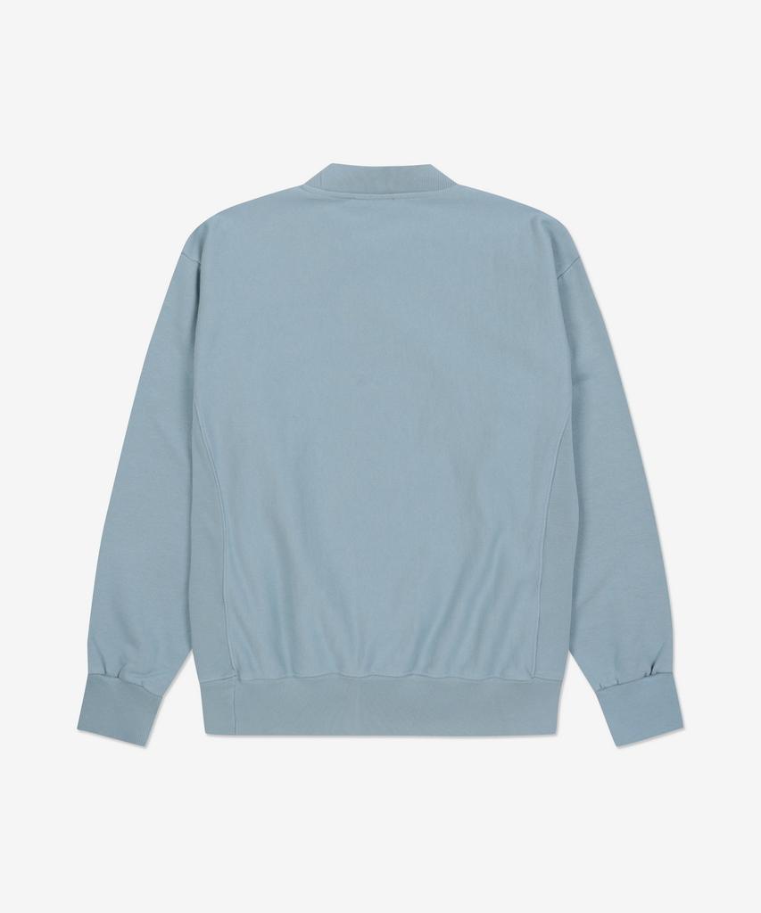 ARIES Sunbleached Cross Grain Temple Sweatshirt - Gray Blue / Star22200Grybl