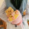 Butter Gift Box Bear Bouquet: Cute Plush Doll for Valentine's Day Girlfriend Gift