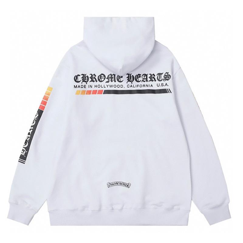 824 CHROME HEARTS 2025 Autumn and Winter New Plus Size Classic Style Logo Hooded Sweatshirt, Suitable for Couples To Wear