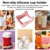 Silicone Cup Tray Craft Cup Holder Crafters Essential Silicone Cup Holder Kit Apply Vinyl Decals Bottles Mugs Glasses