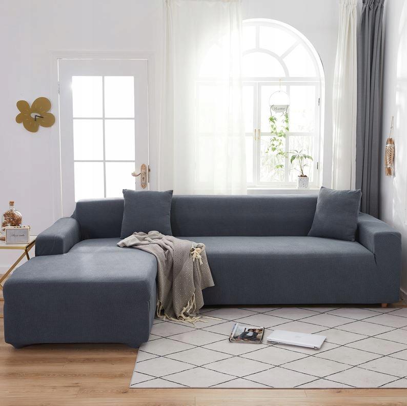 Cover For A Sofa, Sofa Bed, 3-Seater Sofa, Thick Grey