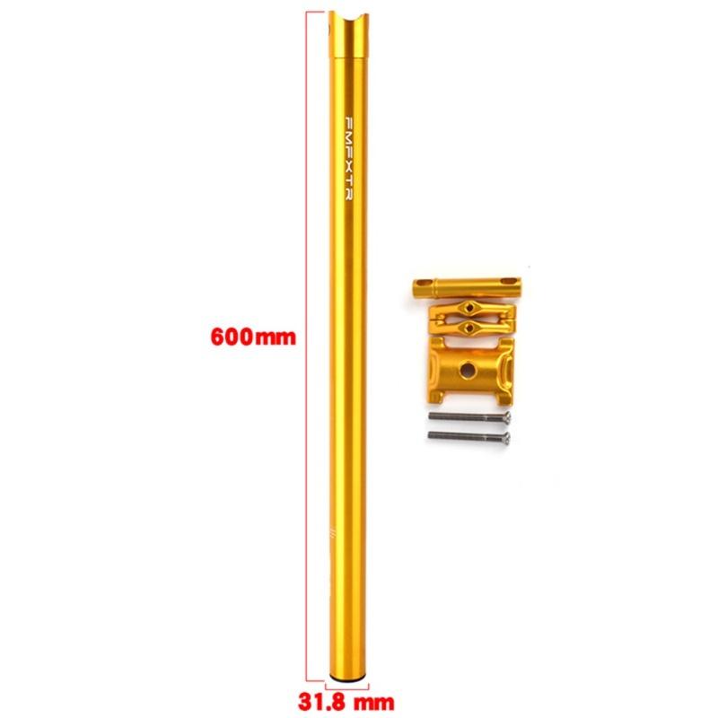 Fahrradsattelstütze Urltra-Light Fahrradsattelstütze 31,8/33,9 mm 412 Klappbare Fahrradsattelstütze AL-Legierung