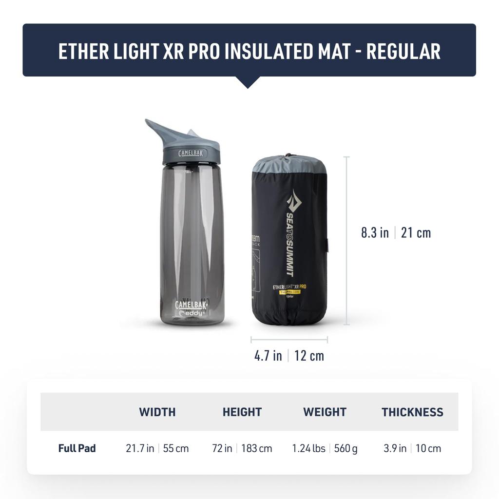 SEA TO SUMMIT Etherlite XR Pro Mat Regular Black