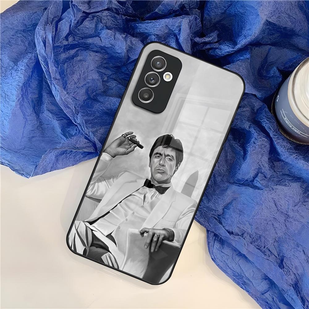 Scarface Godfather Tony Montana Phone Case for Samsung Galaxy S26 S25 S24 S30 S21 S23 S20 S22 Fe Pro Edge Ultra Plus Glass Cover