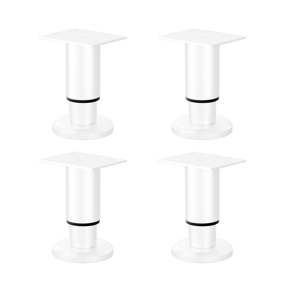 Pack of 4 Furniture Legs Adjustable Universal Support Feet Height Supports Simple Installs for Various Home Furnishings