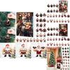 Christmas Countdown Blind Box With Muscular Santa Figure For Holiday Tree Decor And Gift Giving