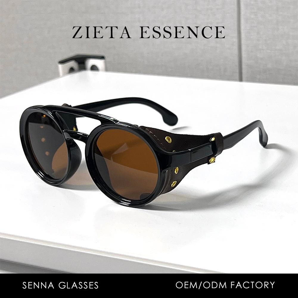 Cyberpunk Sunglasses A Hip Hop Personality Os Glasses Men'S And Women'S Niche Belt Buckle Sunglasses