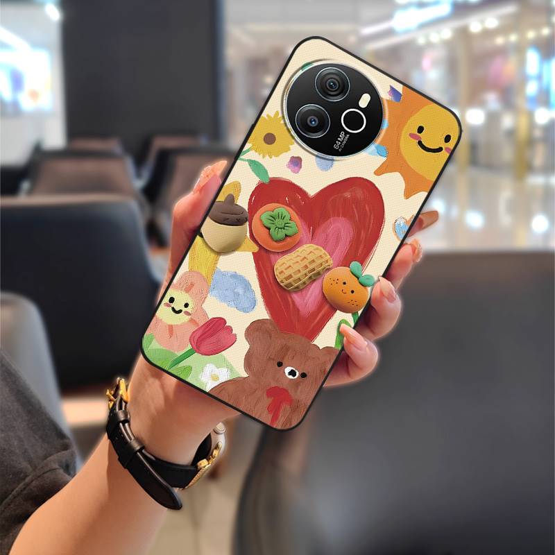 Animals Protective Phone Case For Blackview Shark8/Oscal Tiger12 Phone Pouch Full wrap Waterproof Silicone Anti-dust TPU