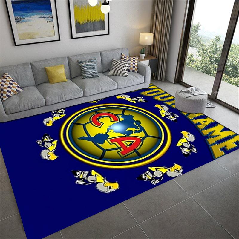 Custom Name Club America Carpet Rug for Living Room Bedroom Home Sofa Decoration,Kids play Non-slip Floor Mat