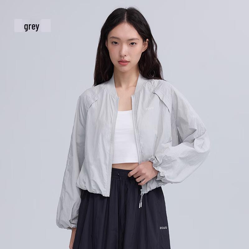 ZAUO Lightweight UV Protection Baseball Jacket