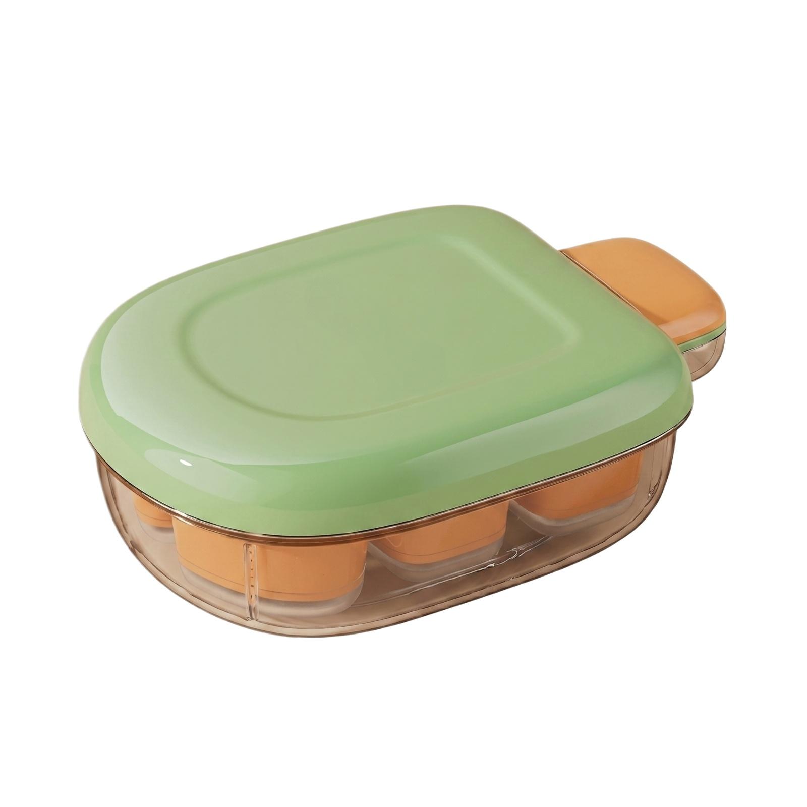 Tray With Lid Ice Storage Press-to-make Food Grade Homemade Household Use One Size 594₽
