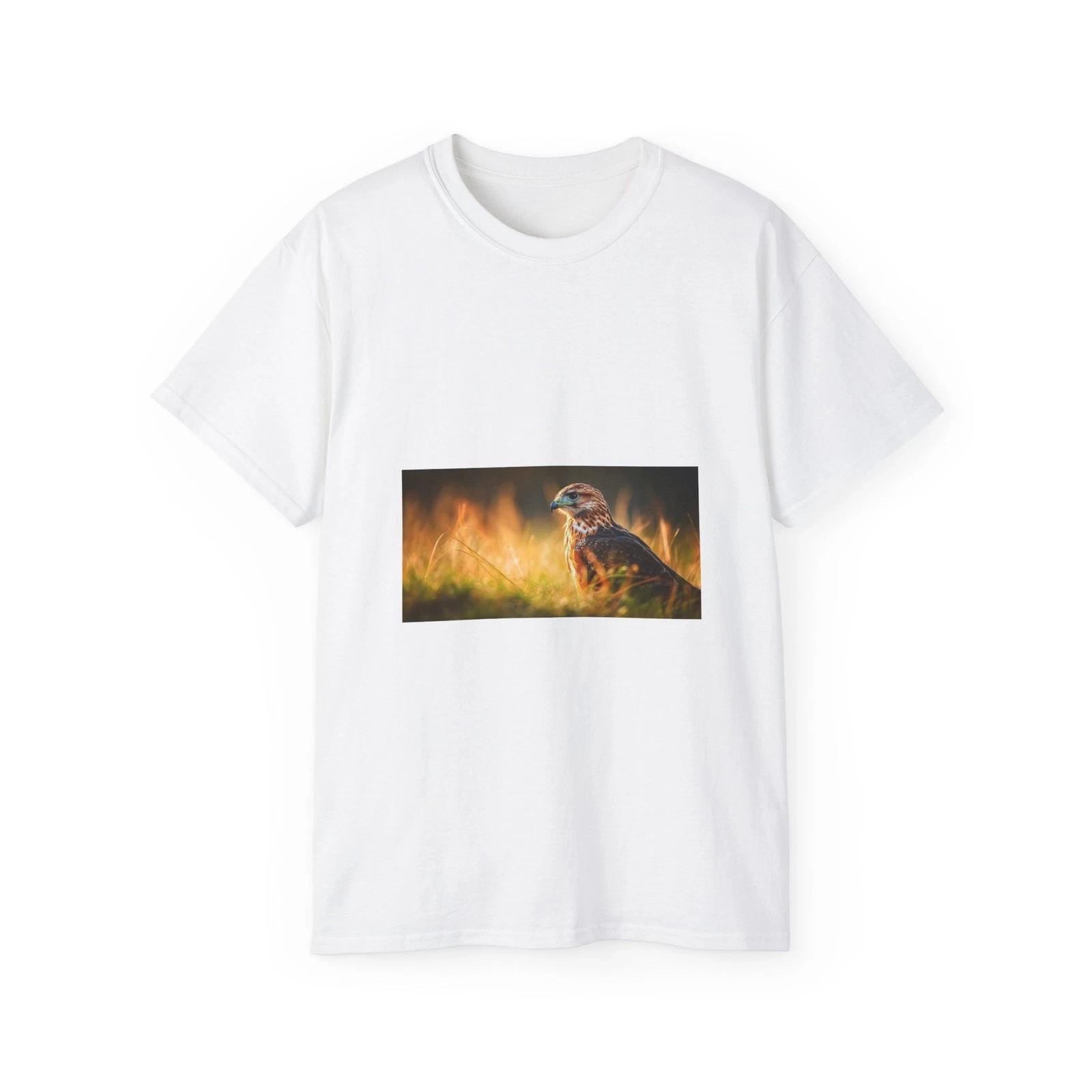Bird Eagle Hawk Beak Feathers Plumage | Custom Graphic T-Shirt XL