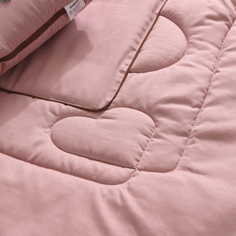 Vier Jahreszeiten Hautfreundliche Katze Kissen Decke - 3D Bestickt Rockgrau Gewaschene Baumwolle