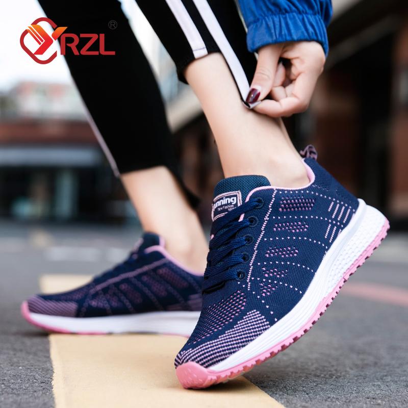 Yrzl Women'S Sneakers Fashion Breathable Trainers Comfortable Sneakers Men Tennis Shoes Unisex Sneakers Woman Shoes