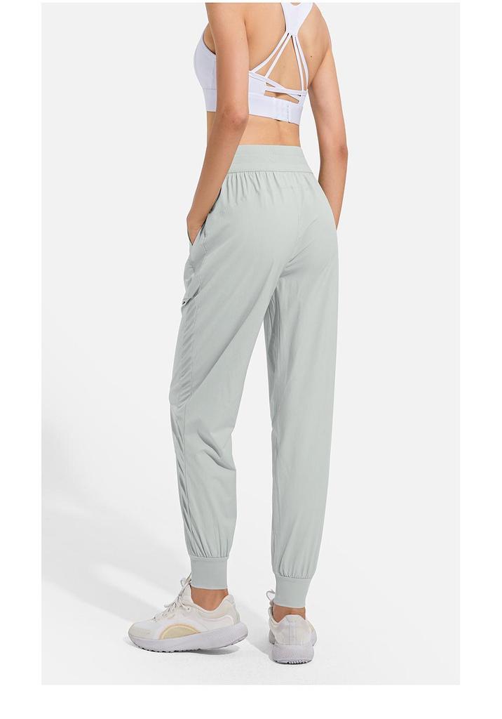 Women's Breathable Quick-Dry Slimming Tapered Sweatpants for Running, Dance, Yoga, Fitness