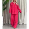 Spring Summer Women's Fashion Casual Loose 2-Piece Pants Set Outfit Crossborder Hot Selling