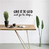 Personalized Slogan Creative Bedroom Porch Living Room Pvc Home Decoration Wall Stickers
