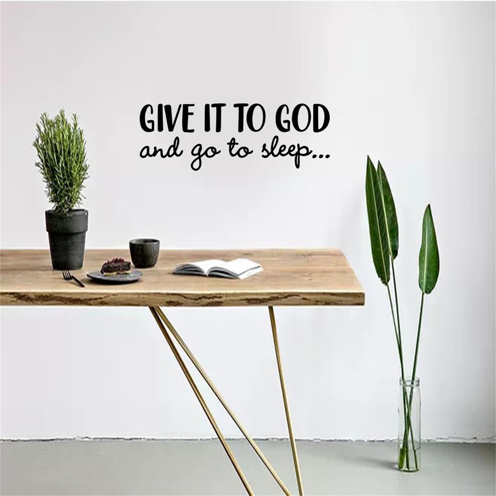 Personalized Slogan Creative Bedroom Porch Living Room Pvc Home Decoration Wall Stickers