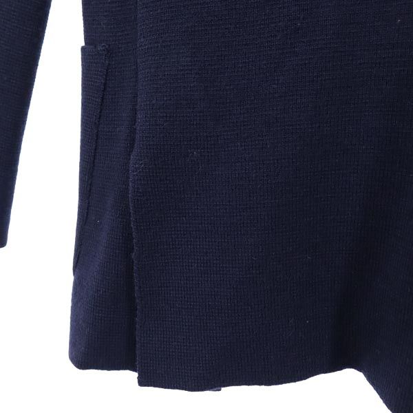 Mando Made in Japan wool Knit jacket 38 Navy Men's Used