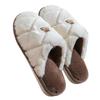 Cixi cotton slippers women winter spring and autumn home use indoor warm non-slip home Cixi winter plush men