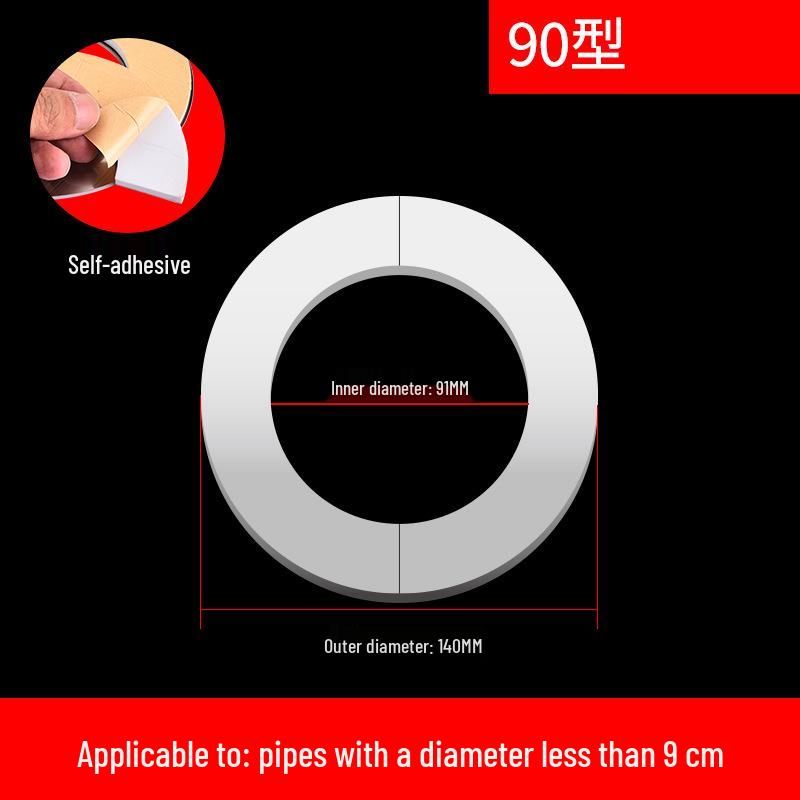 Stainless Steel Detachable Decorative Cover for Pipes
