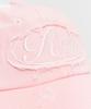 RAWMANTICS Vintage Scratch Wash Two-Tone Cap Pink