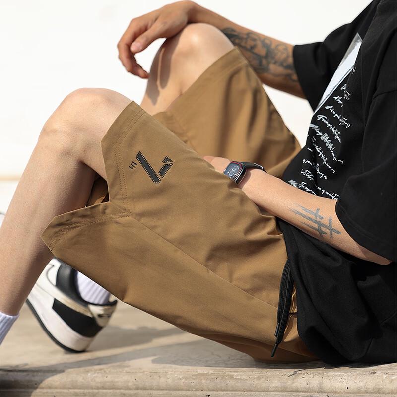 MEDE Men s Summer Ice Silk Quick Dry Sports Shorts M