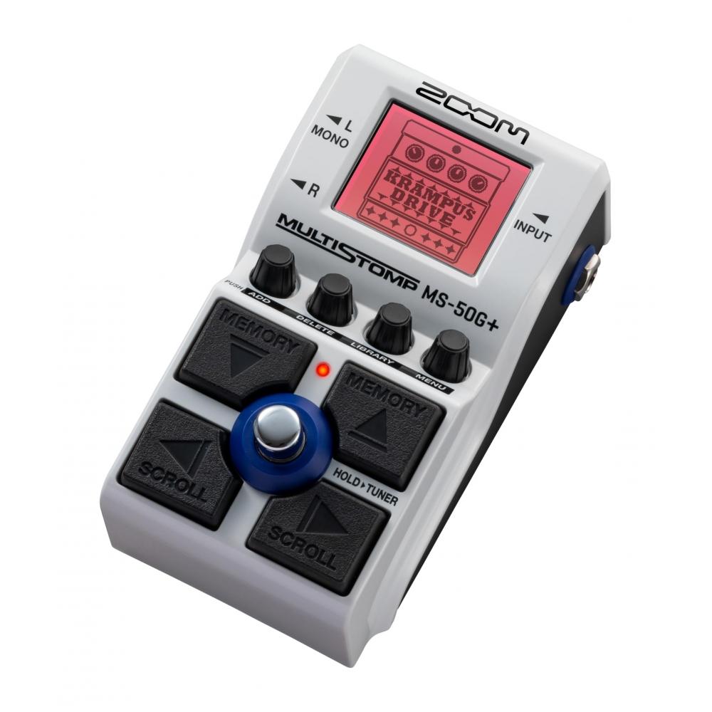 Zoom Multi-Stomp-Box mit Multi-Layer-IR erscheint 2023 MS-50G+ Weiß