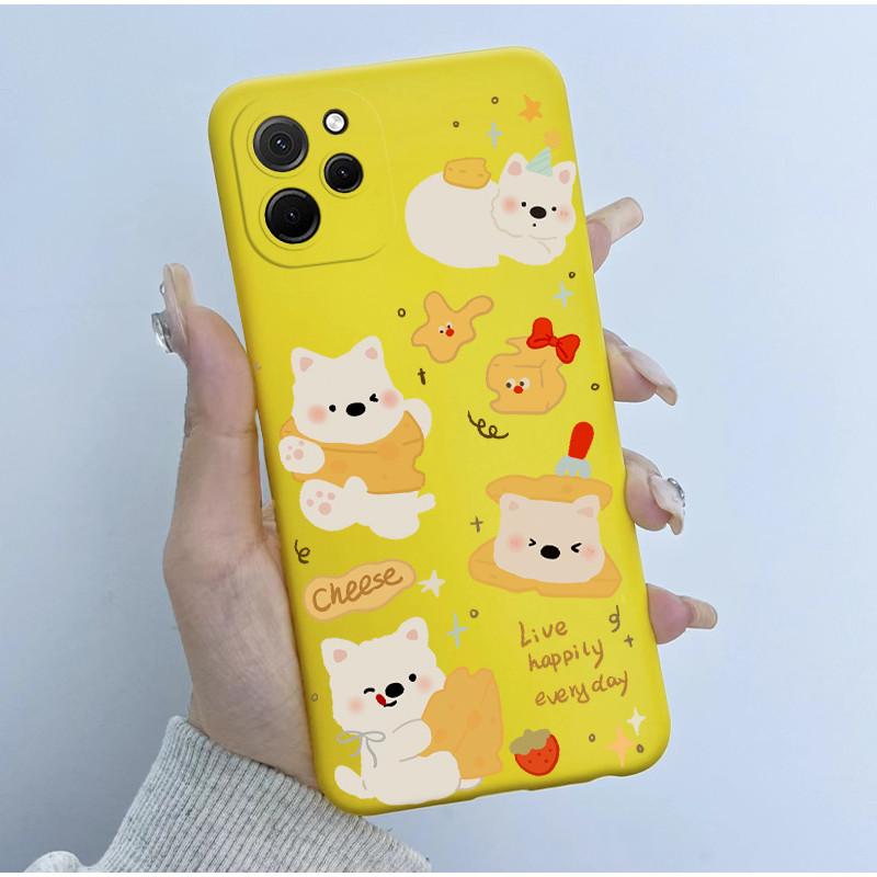 For Huawei Nova Y61 Case Soft Silicone TPU Cute Panda Phone Back Cover For Huawei Nova Y 61 62 Y61 Y62 Plus Case NovaY61 Fundas
