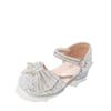 Mädchen Prinzessin Kristallschuhe - Frühling/Sommer 2025: Glänzende Leder-High Heels mit weicher Sohle für Kleinkinder