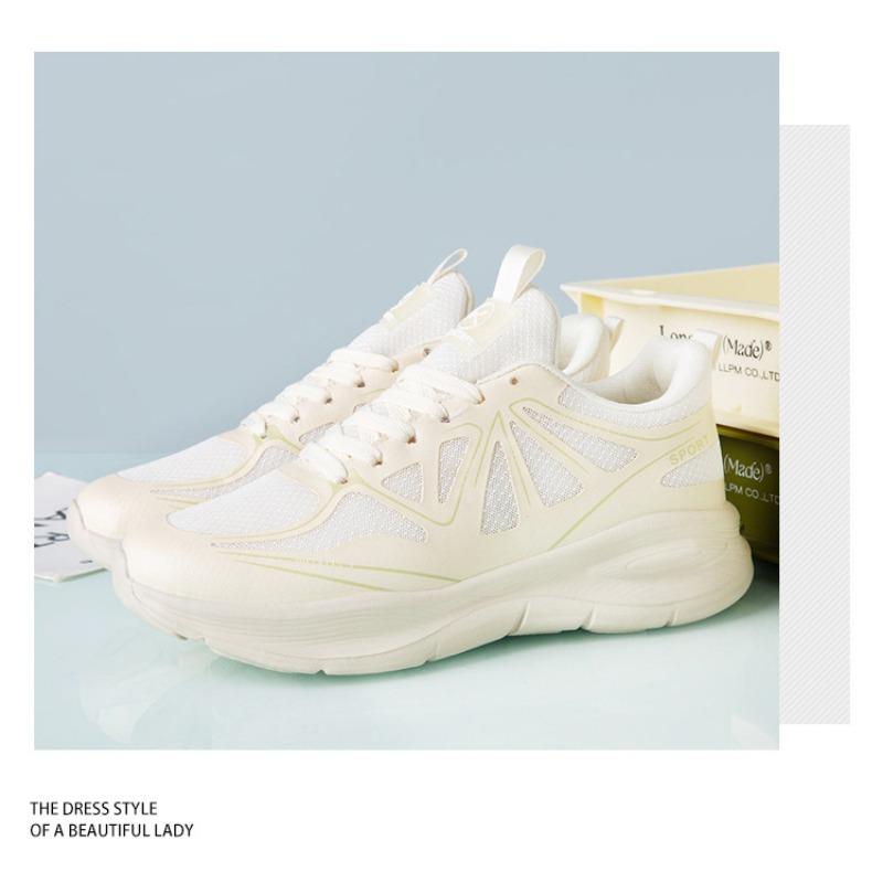 Sports Shoes, Shock-absorbing Jogging, Professional Thick Soled Casual Jumping Shoes, Breathable, Rebound and Wear-resistant Shoes