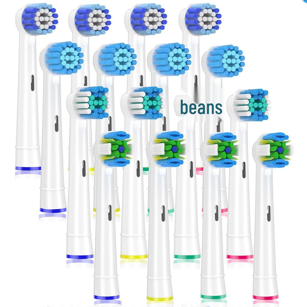 Universal Replacement Heads for Oral-B Electric Toothbrush: Compatible with All Oral-B Series